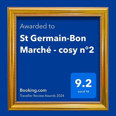 Apartamento St Germain-Bon Marche - Cosy N°2 París Exterior foto